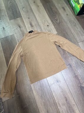 Banana Republic Women's Long-Sleeve Crewneck Top - Camel